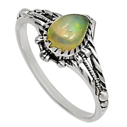 Ethiopian Opal Ring size-6 R-1345 SDR254207