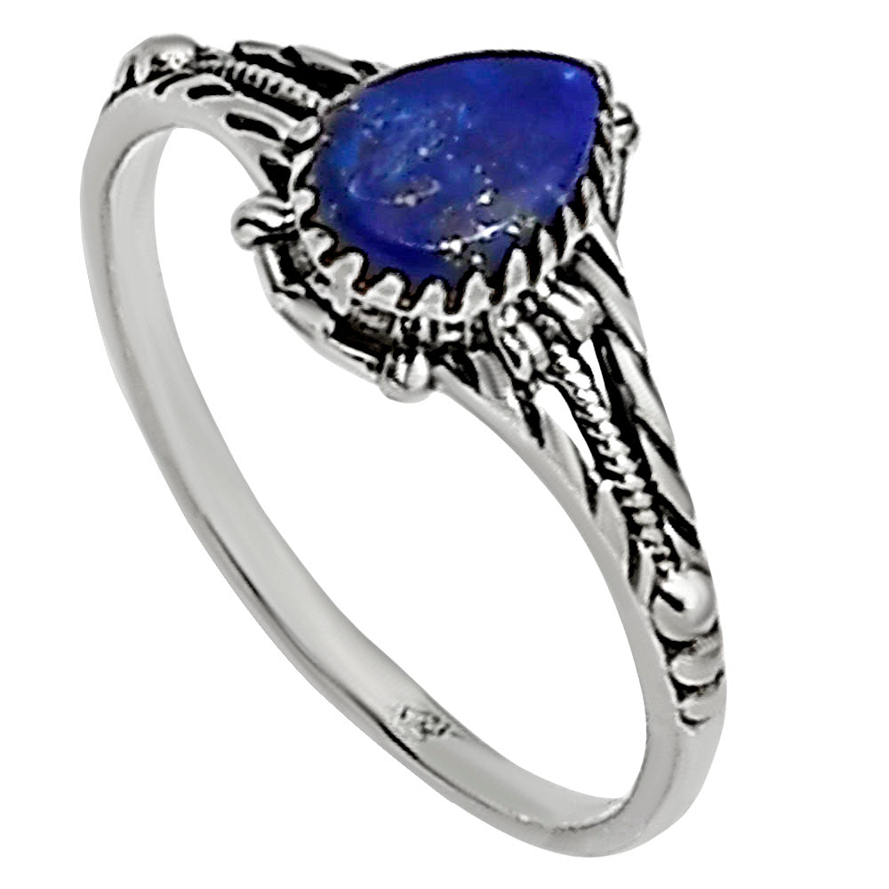 Lapis Lazuli Ring size-7 R-1345 SDR254236