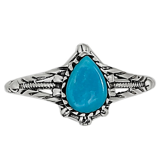 Sleeping Beauty turquoise Ring size-5 R-1345 SDR254248