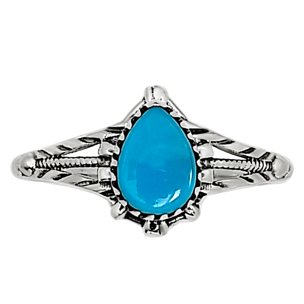 Sleeping Beauty turquoise Ring size-5 R-1345 SDR254249