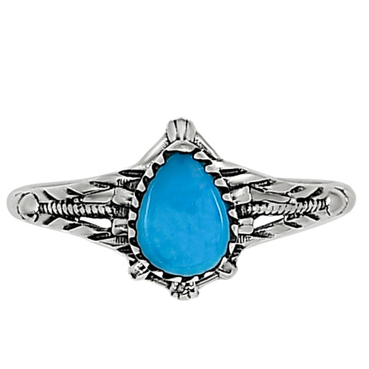 Sleeping Beauty turquoise Ring size-6 R-1345 SDR254251