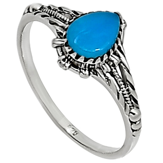 Sleeping Beauty turquoise Ring size-6 R-1345 SDR254251