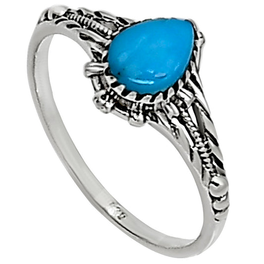 Sleeping Beauty turquoise Ring size-6 R-1345 SDR254253