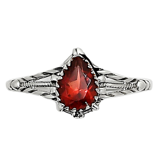 Hessonite Garnet Ring size-7 R-1345 SDR254264