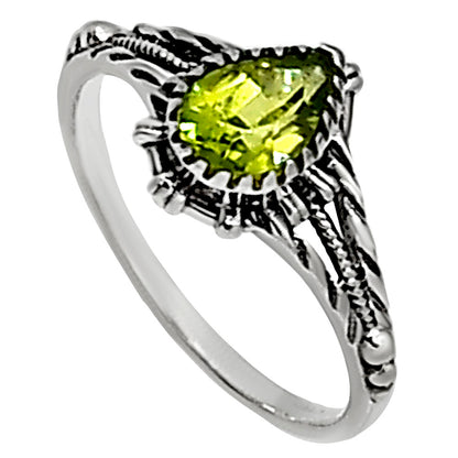 Peridot Ring size-5 R-1345 SDR254275