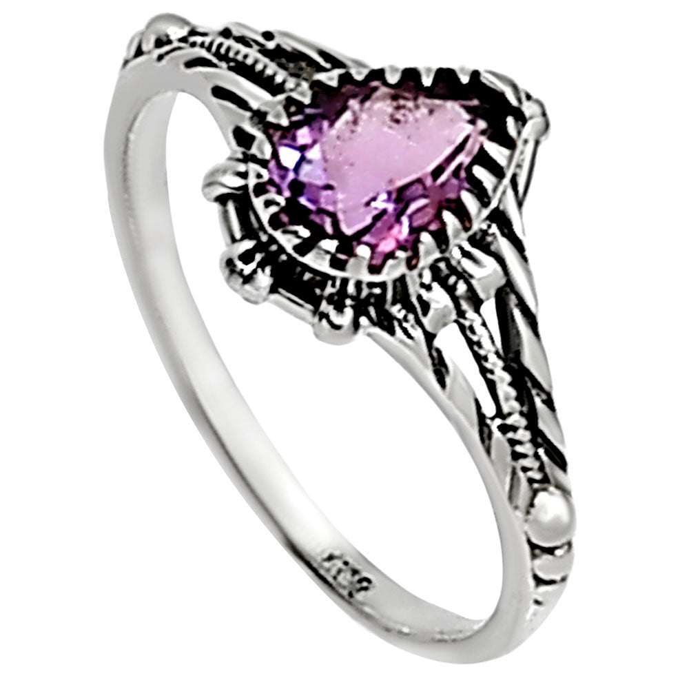 Amethyst Ring size-5 R-1345 SDR254278