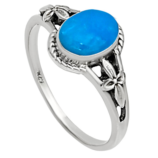 Sleeping Beauty turquoise Ring size-5 R-1300 SDR254300
