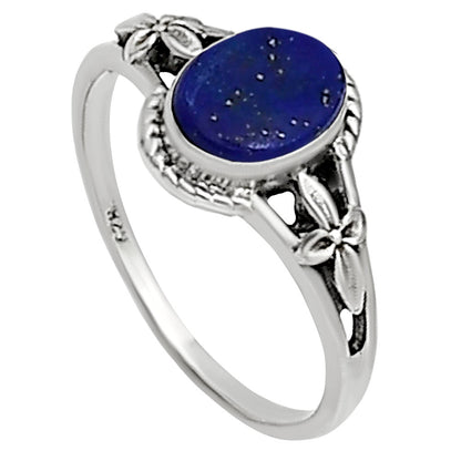Lapis Lazuli Ring size-7 R-1300 SDR254309