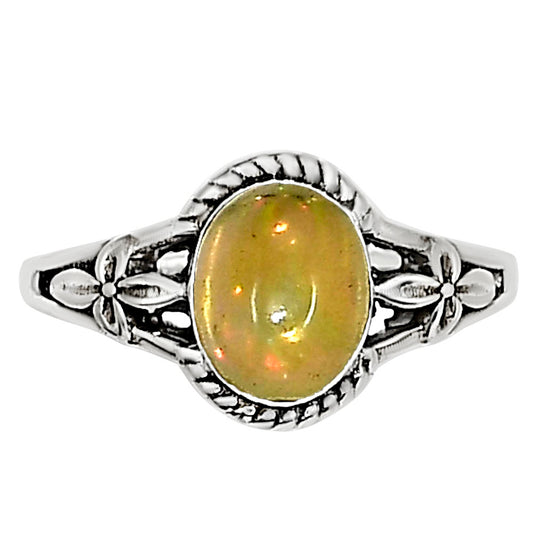 Ethiopian Opal Ring size-8 R-1300 SDR254352
