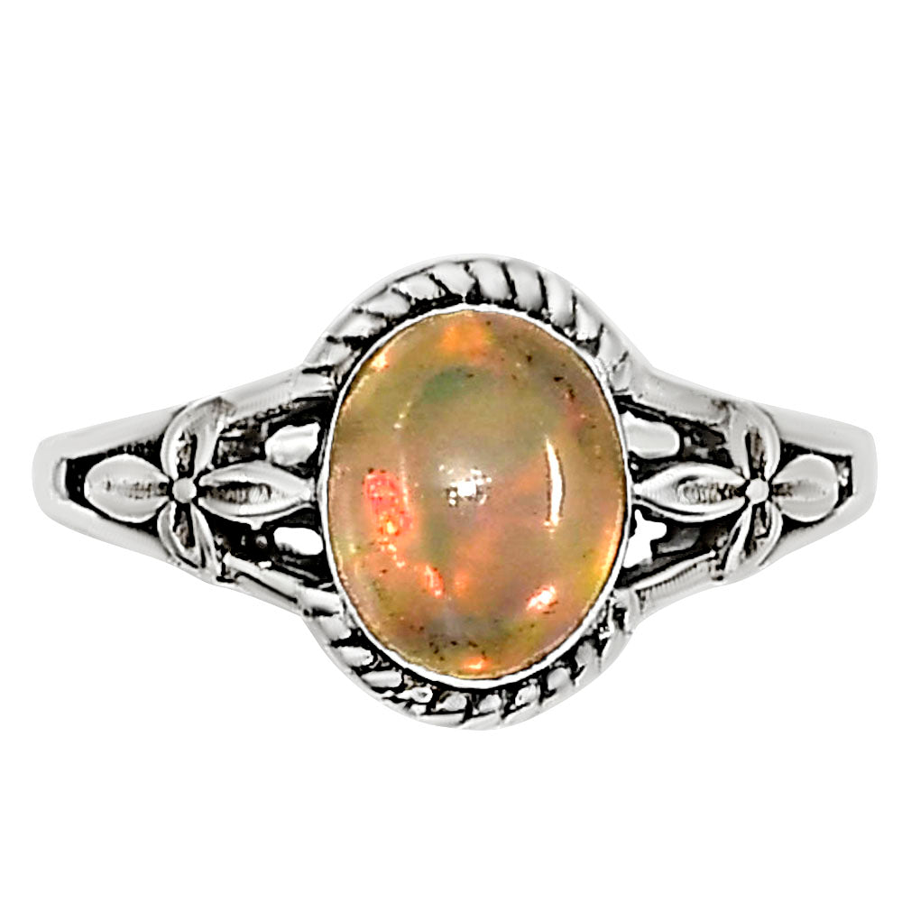 Ethiopian Opal Ring size-8 R-1300 SDR254356