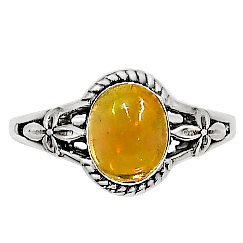 Ethiopian Opal Ring size-5 R-1300 SDR254364