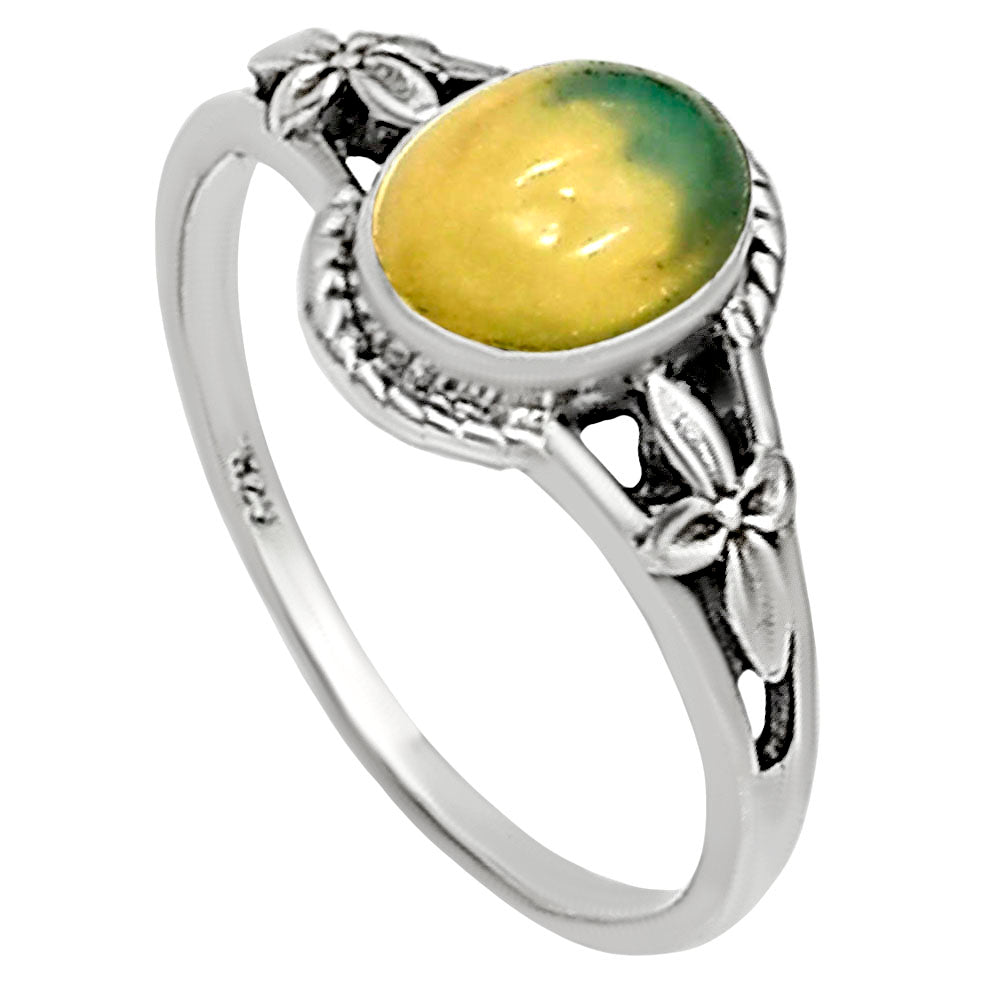 Ethiopian Opal Ring size-8 R-1300 SDR254368