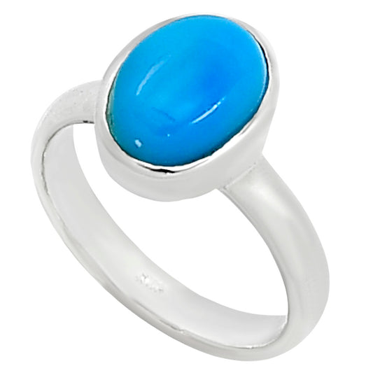Sleeping Beauty turquoise Ring size-5 R-1001 SDR254382