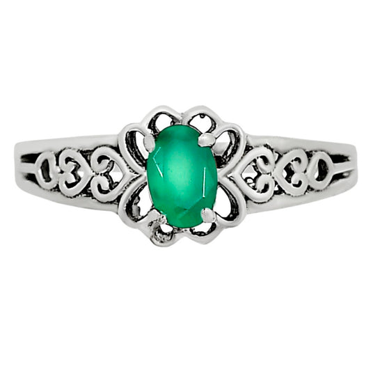 Green Onyx Ring size-7 R-1172 SDR254385