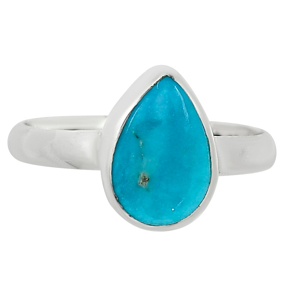 Natural Rare Turquoise Nevada Aztec Mt Ring size-9 R-1001 SDR254389