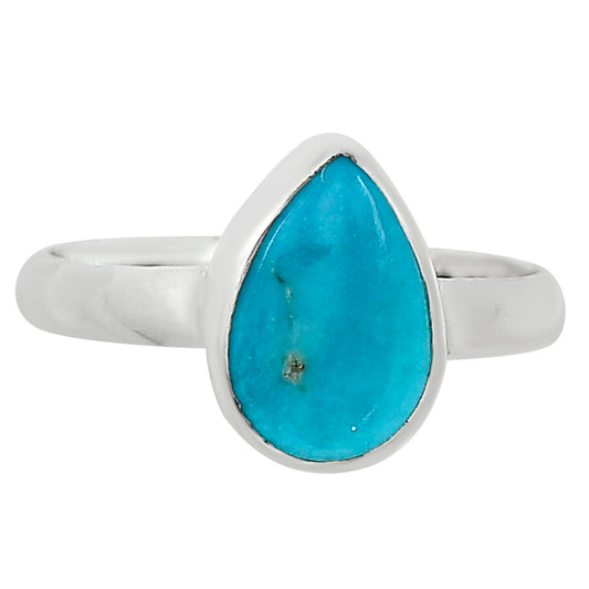 Natural Rare Turquoise Nevada Aztec Mt Ring size-9 R-1001 SDR254389