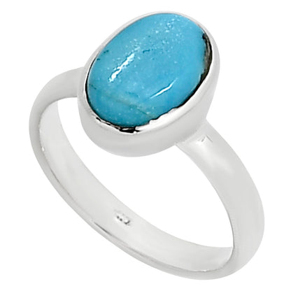 Natural Rare Turquoise Nevada Aztec Mt Ring size-7 R-1001 SDR254390
