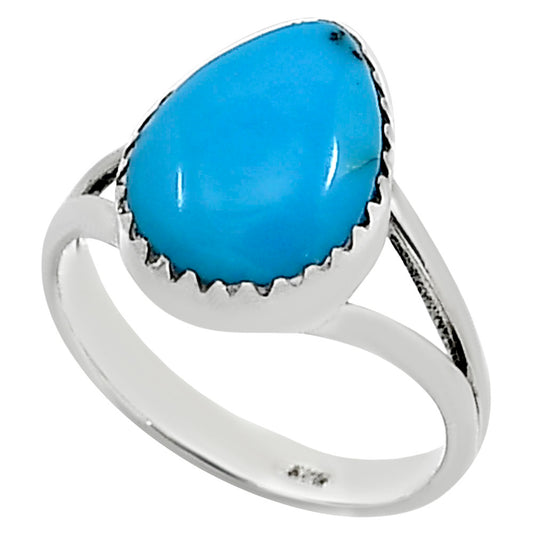 Sleeping Beauty turquoise Ring size-7 R-1227 SDR254391