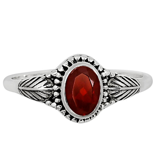 Hessonite Garnet Ring size-7 R-1403 SDR254398