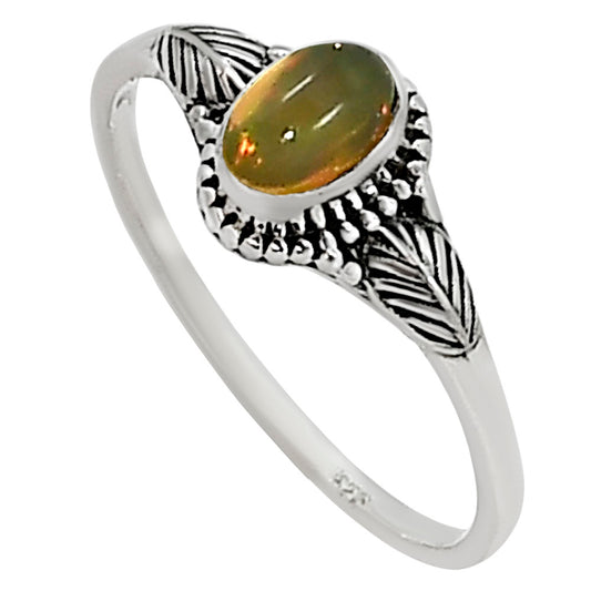 Ethiopian Opal Ring size-6 R-1403 SDR254479