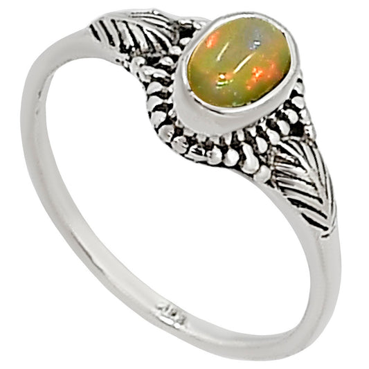 Ethiopian Opal Ring size-6 R-1403 SDR254480