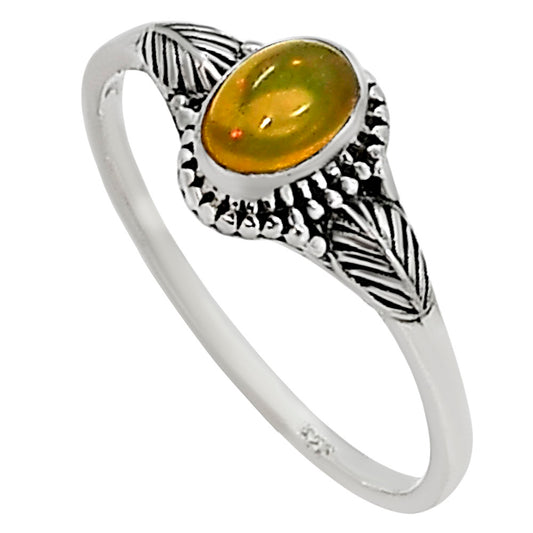 Ethiopian Opal Ring size-7 R-1403 SDR254482