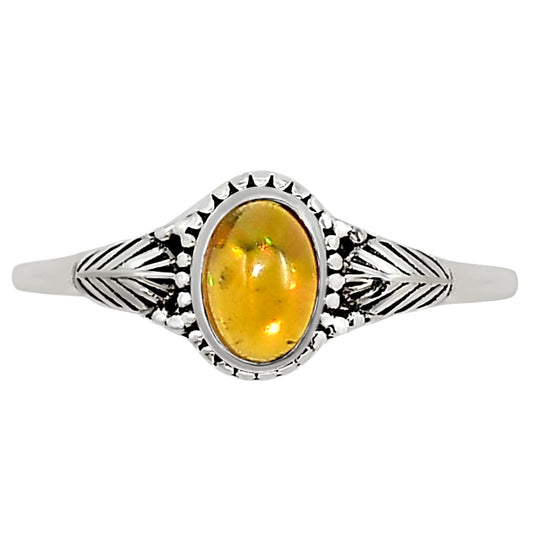 Ethiopian Opal Ring size-7 R-1403 SDR254483
