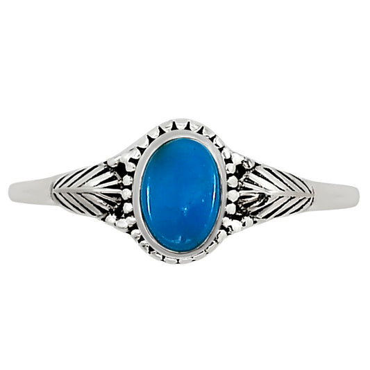Sleeping Beauty turquoise Ring size-5 R-1403 SDR254489