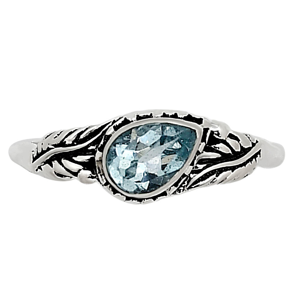Sky Blue Topaz Ring size-7 R-1404 SDR254531