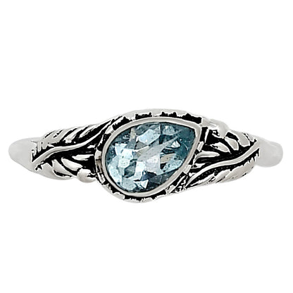 Sky Blue Topaz Ring size-7 R-1404 SDR254531