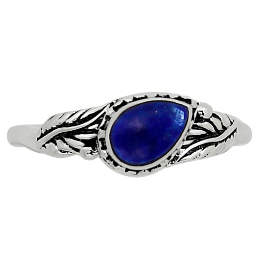 Lapis Lazuli Ring size-7 R-1404 SDR254551