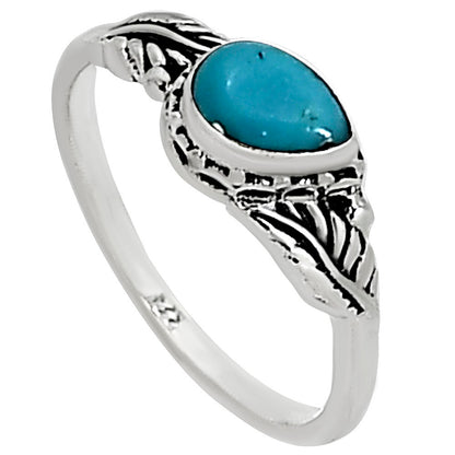 Sleeping Beauty turquoise Ring size-6 R-1404 SDR254564