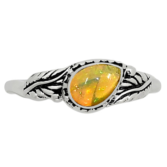 Ethiopian Opal Ring size-6 R-1404 SDR254580
