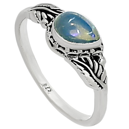 Ethiopian Opal Ring size-5 R-1404 SDR254586