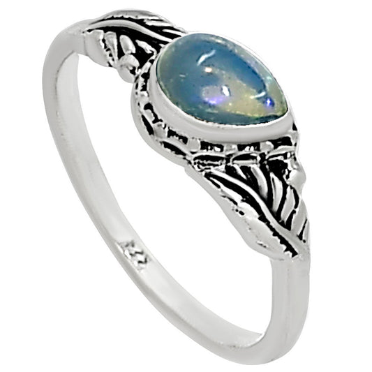 Ethiopian Opal Ring size-5 R-1404 SDR254586