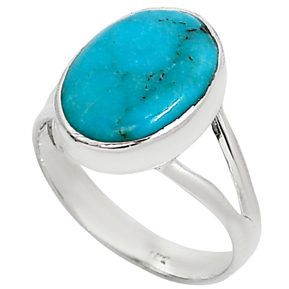 Natural Rare Turquoise Nevada Aztec Mt Ring size-7 R-1002 SDR254599