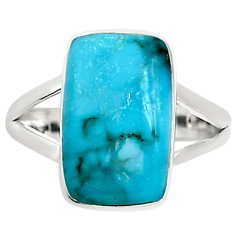 Natural Rare Turquoise Nevada Aztec Mt Ring size-8 R-1002 SDR254603