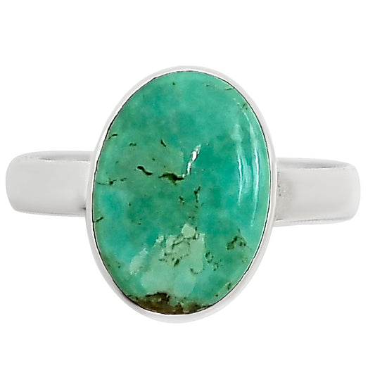 Natural Rare Turquoise Nevada Aztec Mt Ring size-8 R-1001 SDR254606