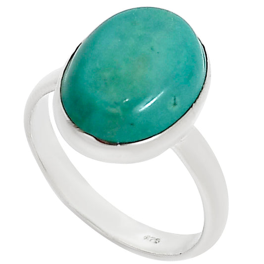 Natural Rare Turquoise Nevada Aztec Mt Ring size-9 R-1001 SDR254607