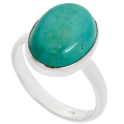 Natural Rare Turquoise Nevada Aztec Mt Ring size-9 R-1001 SDR254607