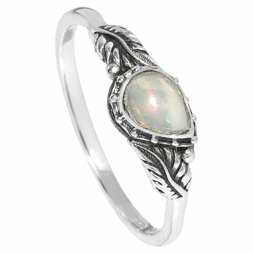 Leaf - Ethiopian Opal Ring size-8 R-1404 SDR254669