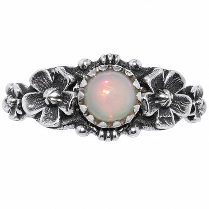 Floral - Ethiopian Opal Ring size-6 R-1292 SDR254721