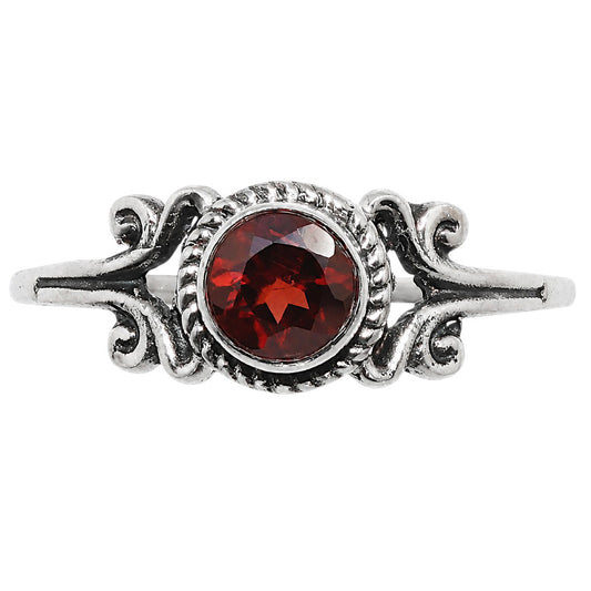 Hessonite Garnet Ring size-5 R-1358 SDR254771