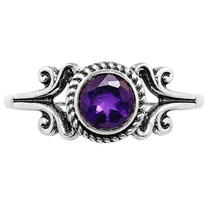 African Amethyst Ring size-7 R-1358 SDR254803