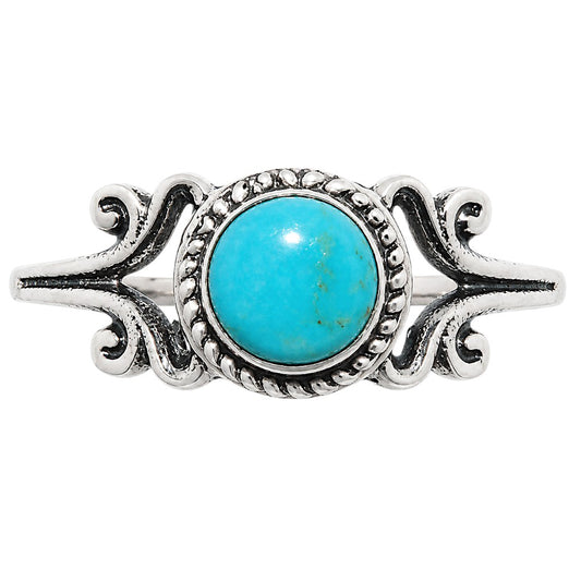 Sleeping Beauty turquoise Ring size-5 R-1358 SDR254807