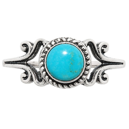 Sleeping Beauty turquoise Ring size-5 R-1358 SDR254807
