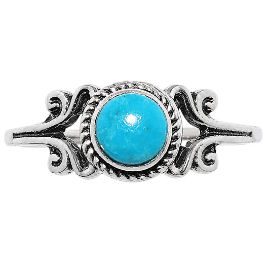 Sleeping Beauty turquoise Ring size-7 R-1358 SDR254814