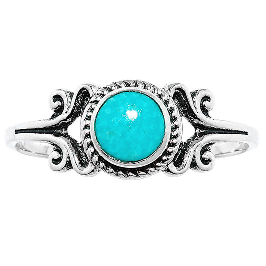 Sleeping Beauty turquoise Ring size-7 R-1358 SDR254816