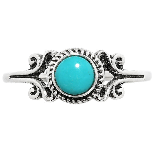 Sleeping Beauty turquoise Ring size-8 R-1358 SDR254818