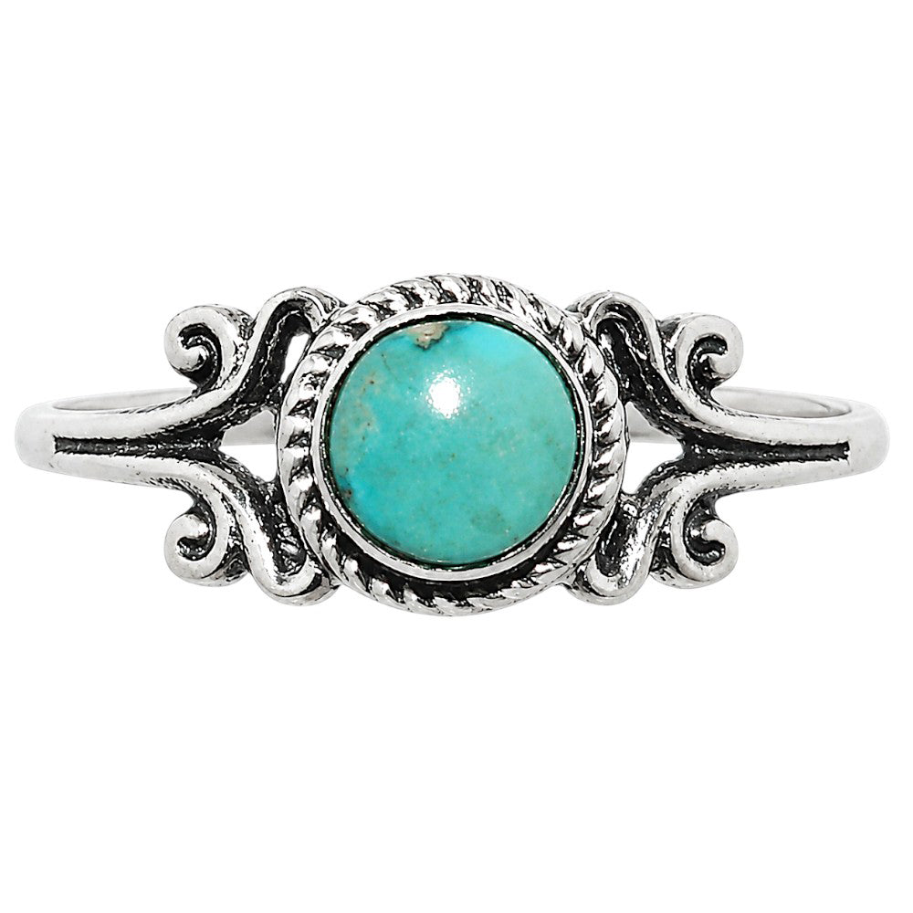 Sleeping Beauty turquoise Ring size-8 R-1358 SDR254819